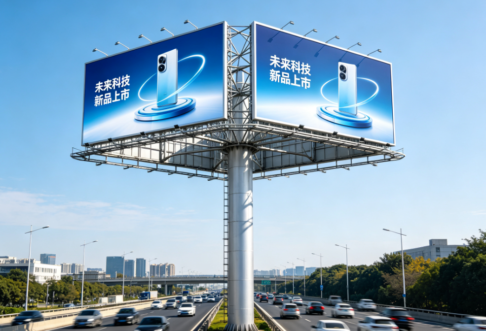 单立柱广告塔钢结构焊接变形控制与矫正工艺