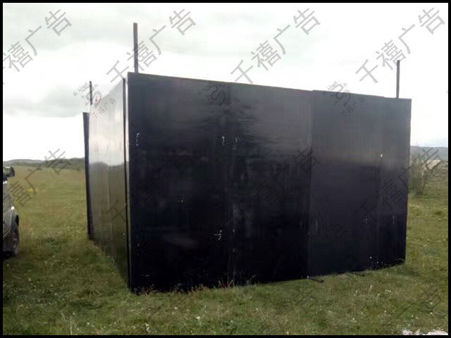 阿坝州单立柱广告塔现场照片 2