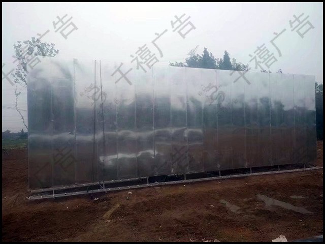 扬州单立柱广告塔现场照片 7